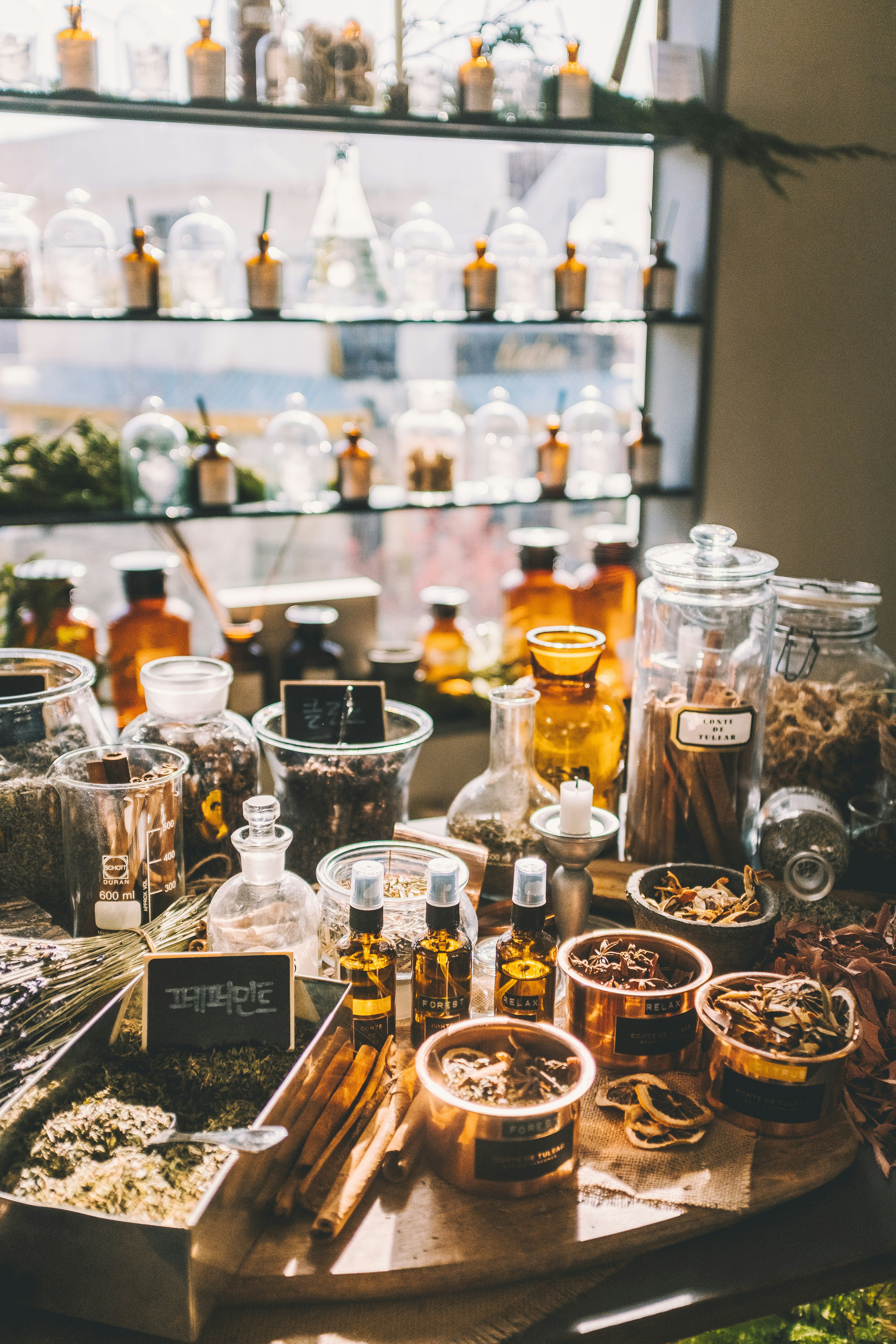 Botanical healing plants